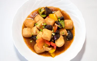 Plato del restaurante de Club Med.