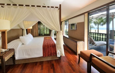 Quarto no resort Cherating Beach.