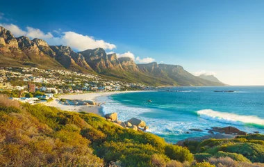 Plage de Camps Bay en Afrique du Sud