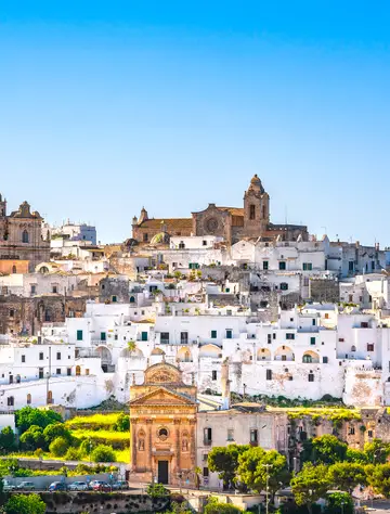 De Adriatische kust van Italië