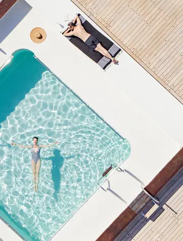 Actividades en la piscina