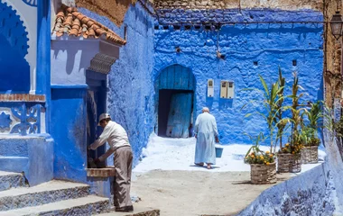 Le bleu, une couleur bien utile à Chefchaouen