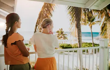 view from hotel room