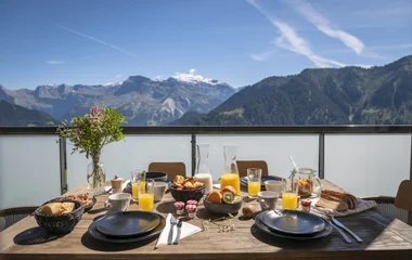 Café da manhã gourmet entregue em chalé do Club Med nos Alpes