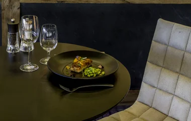 Plato del restaurante de Club Med.