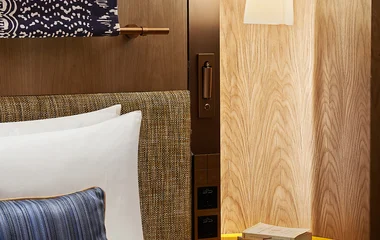 Cama posta do resort