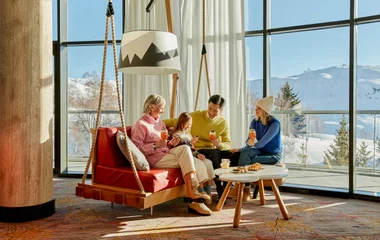 Famille à l'Alpe d'Huez