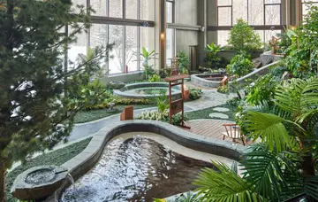 Hot spring center