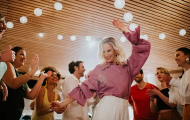 fun, friends, dancing