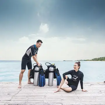 Scuba diving