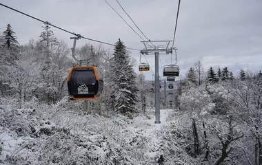 Estação de esqui em Kiroro Peak