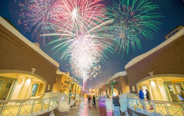 fireworks, club med kiroro, hokkaido, spring, japan