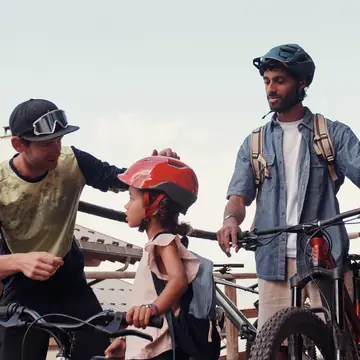 Biking