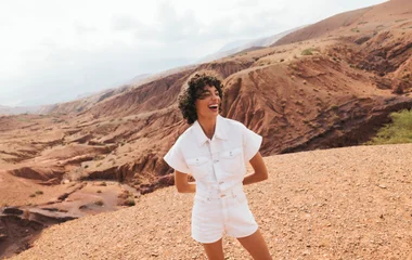 Femme à Marrakech au Maroc