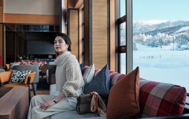 Luxury snowscape