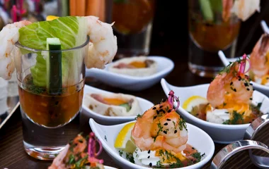 Platos del restaurante de Club Med.