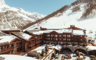 Resort Val d'Isère.