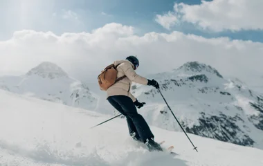 Thrilling powder paradise
