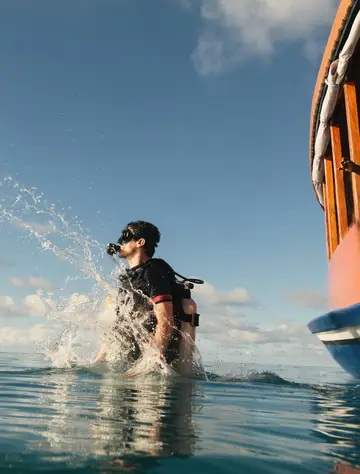 Scuba diving