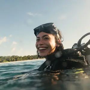 scuba diving at club med