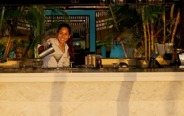 bar à Punta Cana en République Dominicaine