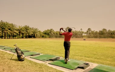 Golfeur au Sénégal