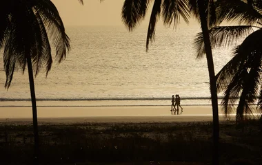 Plage à Cap Skirring au Sénégal