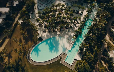 Piscina del resort.