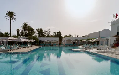 Piscina del resort.