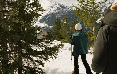 Raquettes à La Rosière