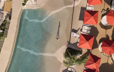 Piscine du Resort de Marbella en Espagne