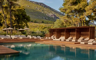 Resort Gregolimano piscine paysage