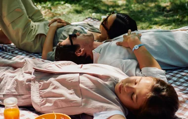 Escape from summer heat