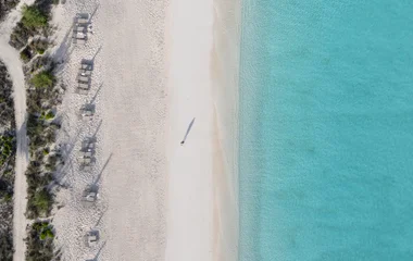 Playa en las Bahamas.