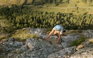 Climbing and sliding sports