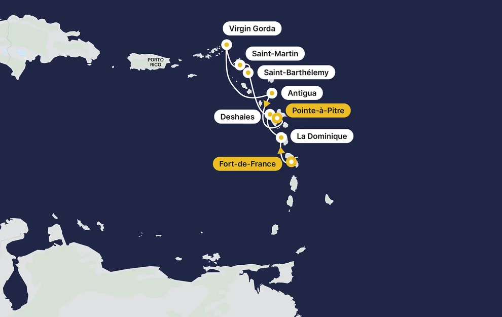 The Lesser Antilles