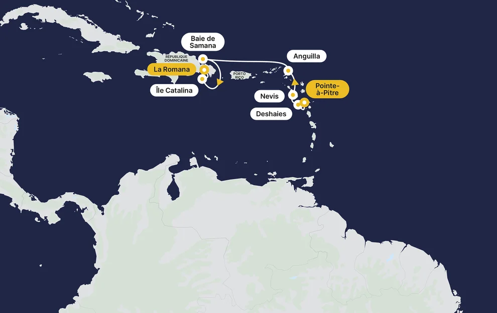 Heading for the Dominican Republic