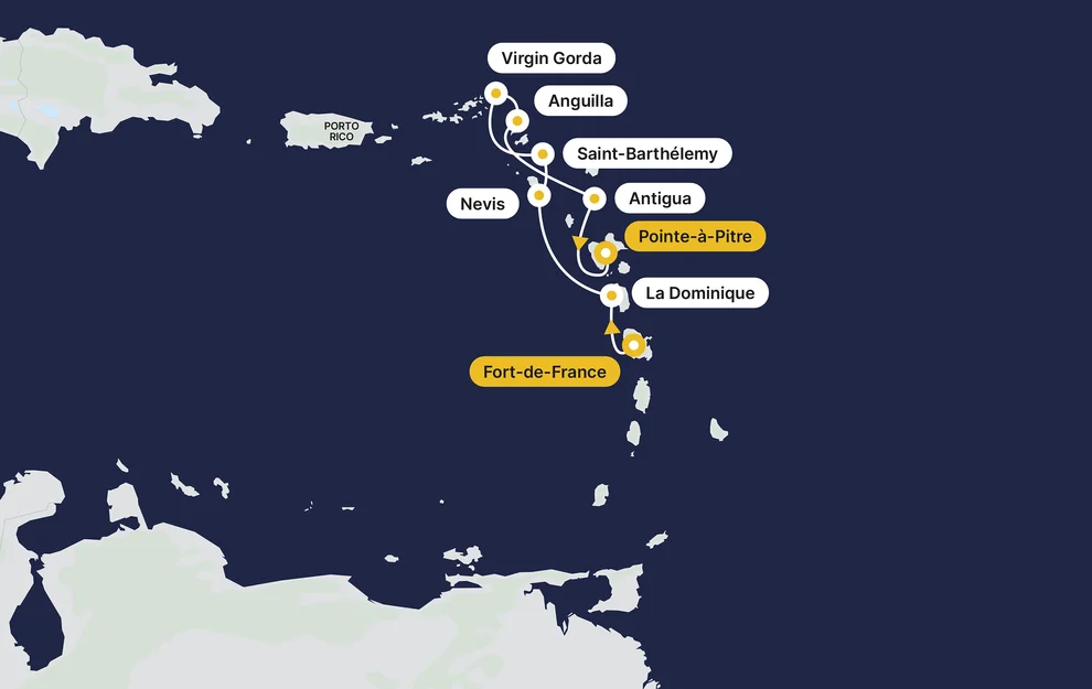 St Barth and the Virgin Islands