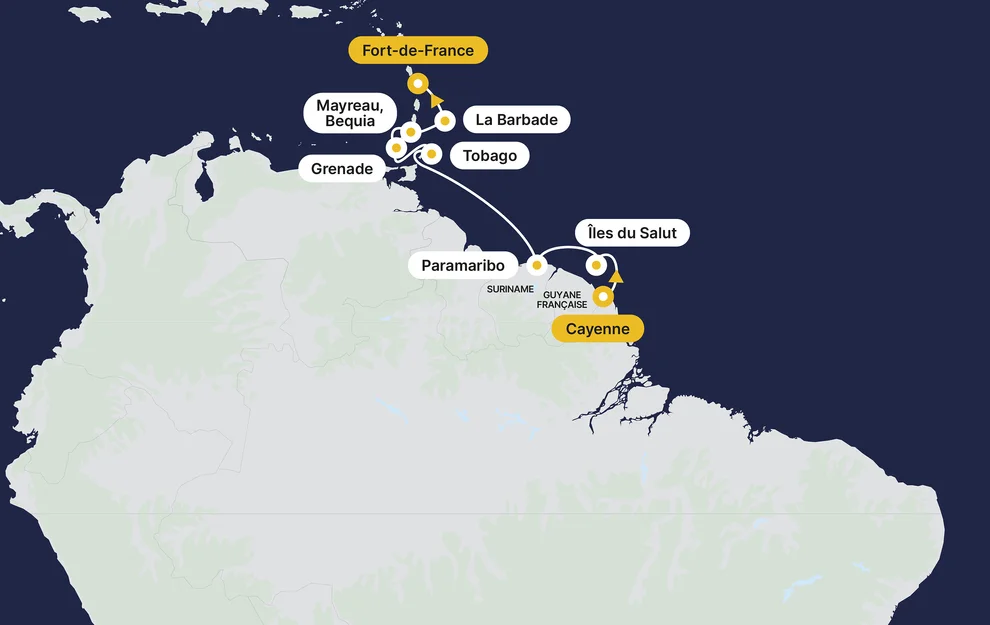 Nature in Guiana and the Caribbean
