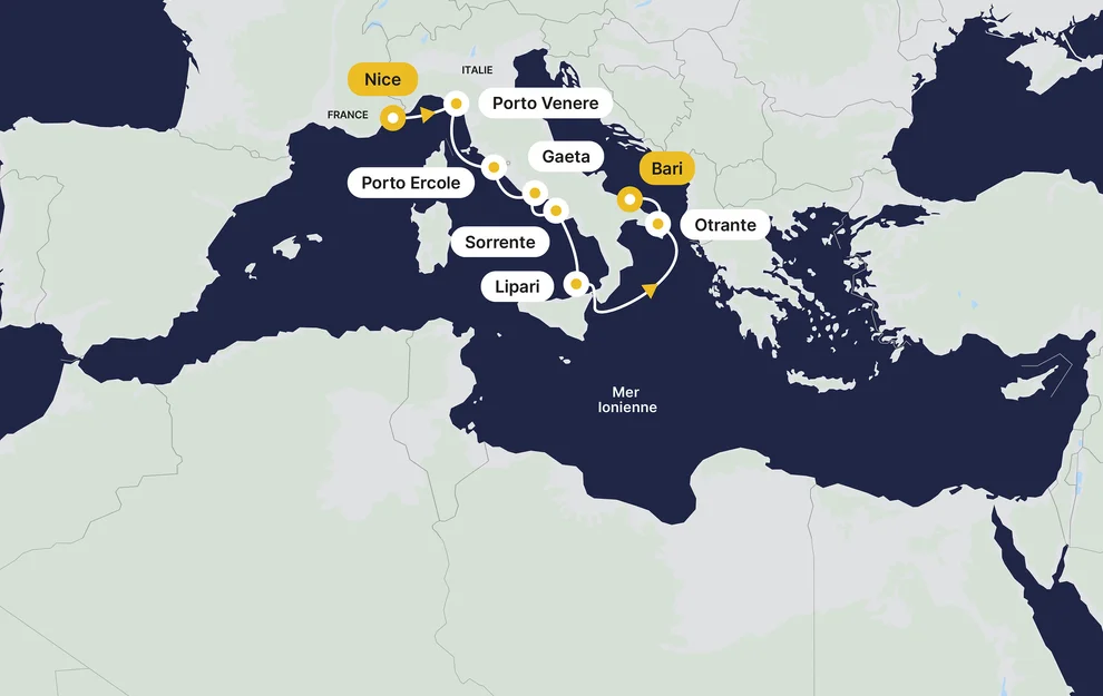 From Liguria to Puglia
