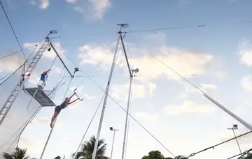Flying Trapeze School with circus activities