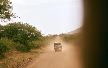 4x4 en plein safari
