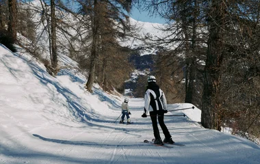 Piste de ski à Serre Chevalier