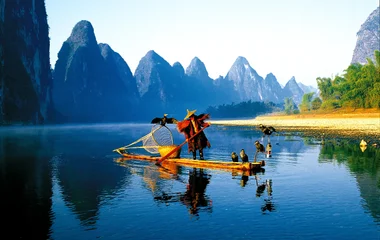 Descente de la rivière Li en Chine