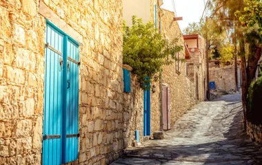 Les ruelles typiques de Chypre