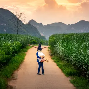 Voyage de noces en avril
