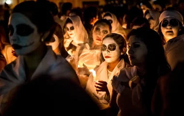 Les festivités du Dia de los muertos au Mexique