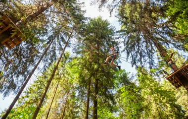 l'accrobranche à valmorel
