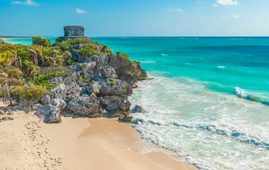 Explorer Tulum, temple de la culture maya