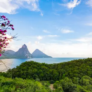 les plages à sainte-lucie